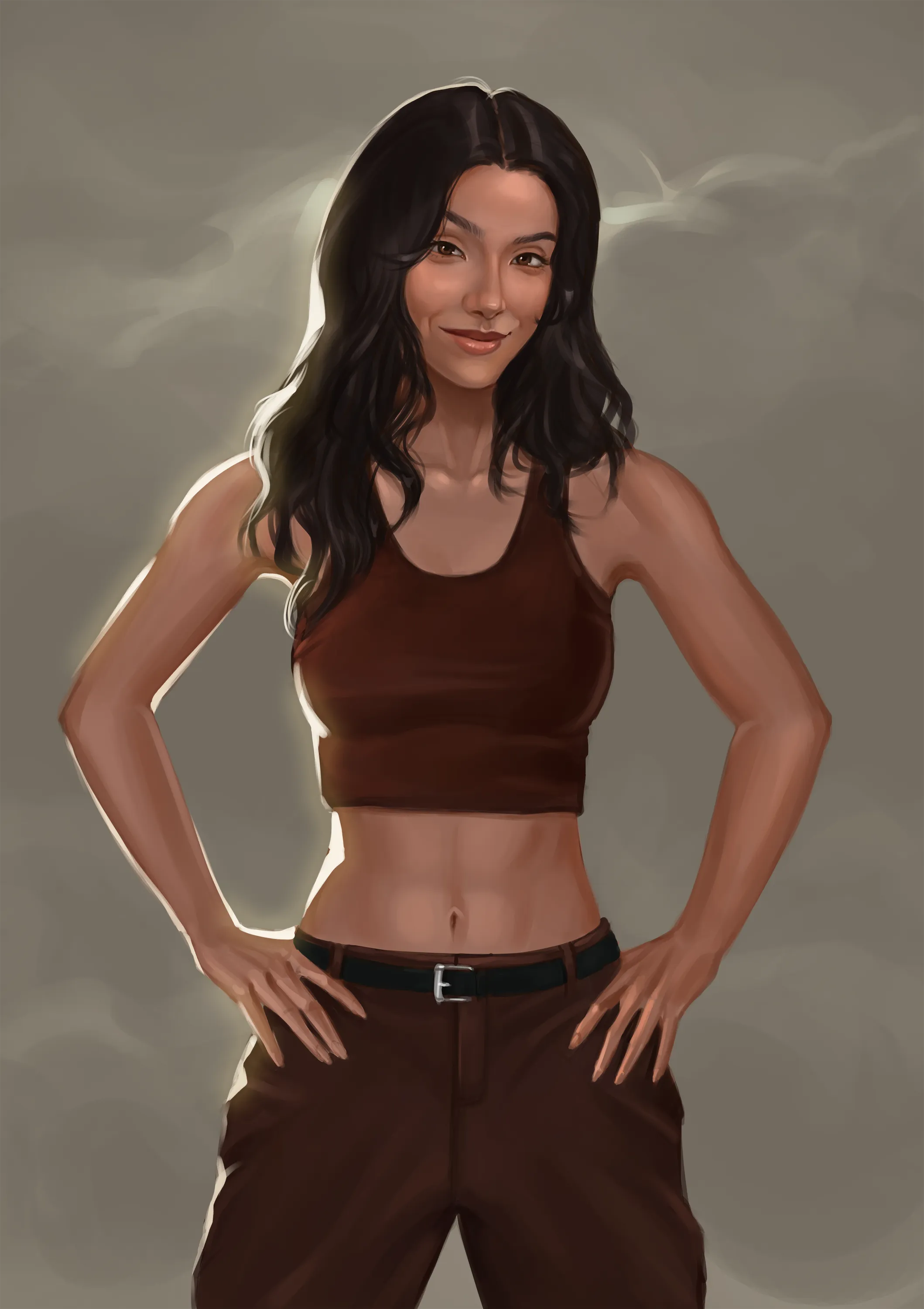 Portrait of Monica